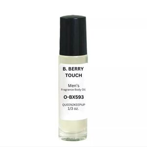 B. Berry Touch (Men) Aroma Similar All Natural Body Oil - 1/3 oz Rollerball